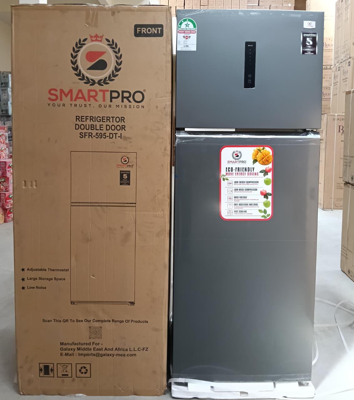Smart pro SFR 595 DT-I 2 DOOR NO FROST  [ 464 LITRES ]