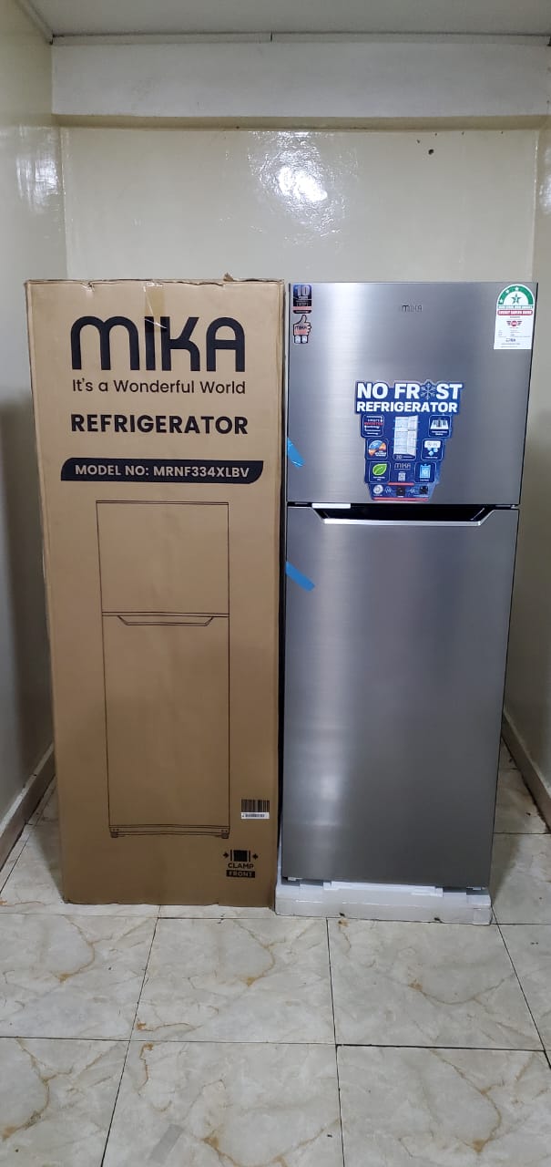 Mika 334 litres NO FROST double door refrigerator